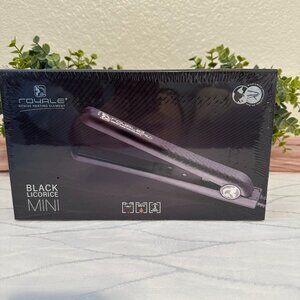 Royale Black Licorice Mini FLAT IRON